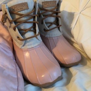 Sperry duck boots NWOT